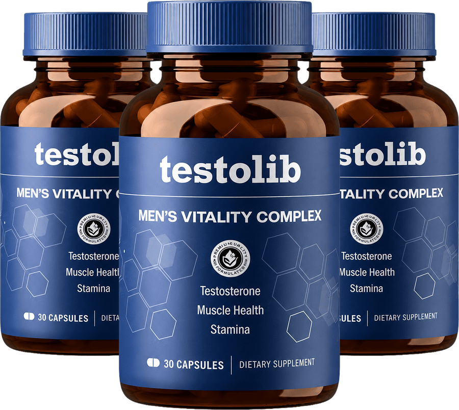 Testolib Men's Vitality Complex — 90-dagen voorraad